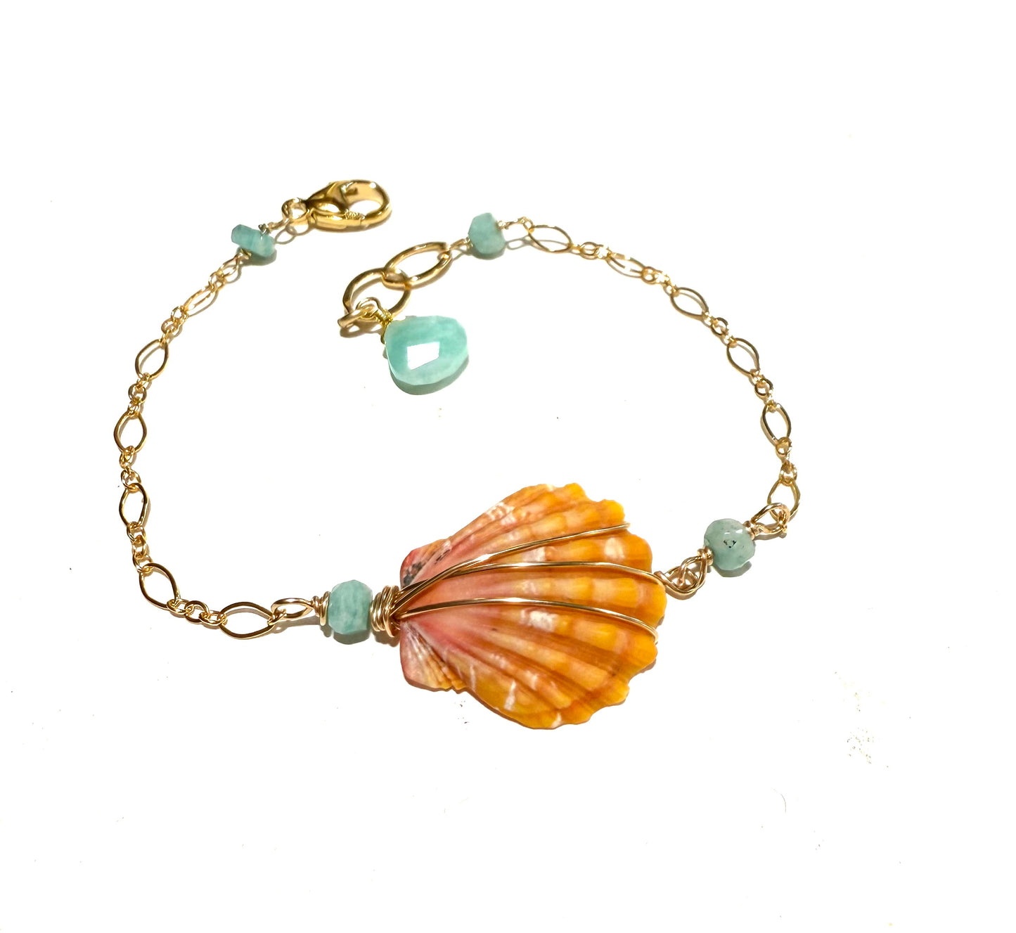 Sunrise shell bracelet
