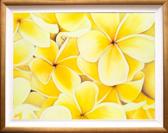 Sunshine Plumeria Limited Edition Giclee