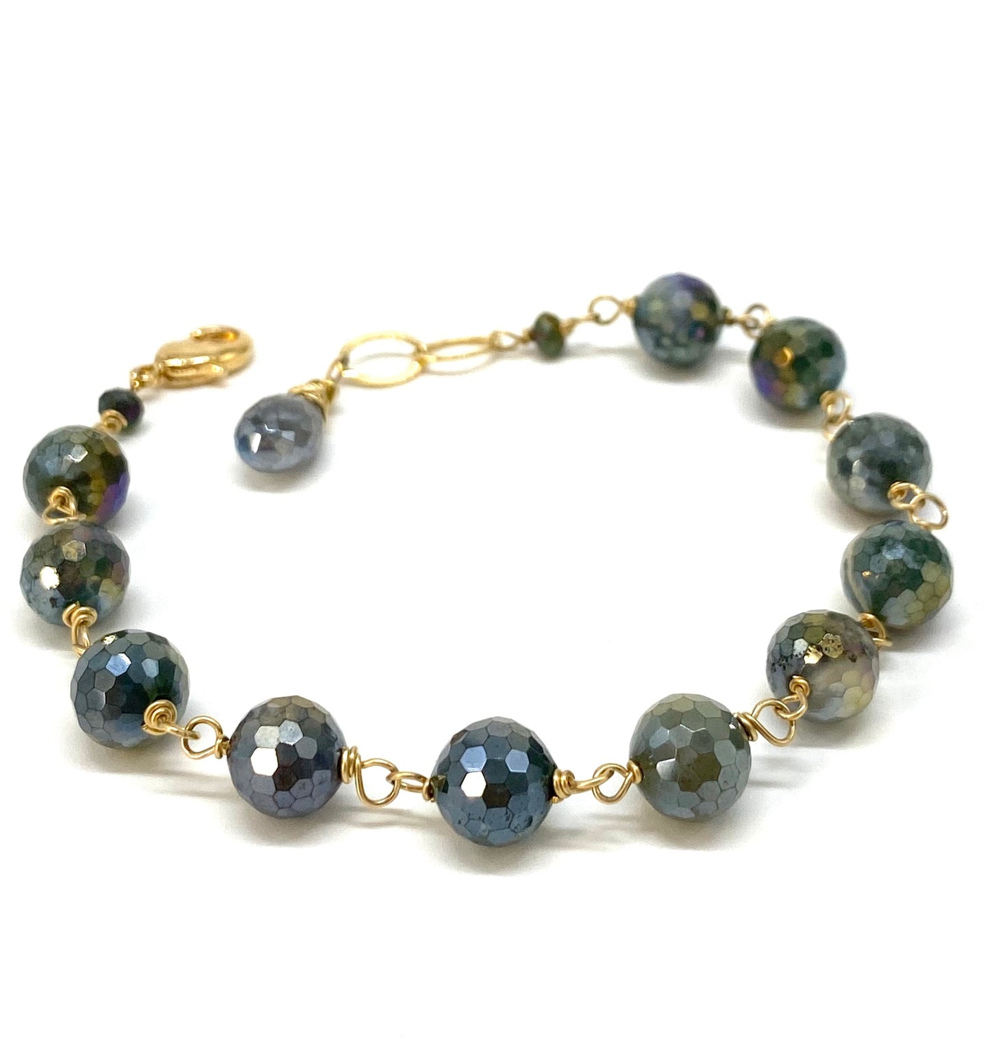 Mystic labradorite bracelet