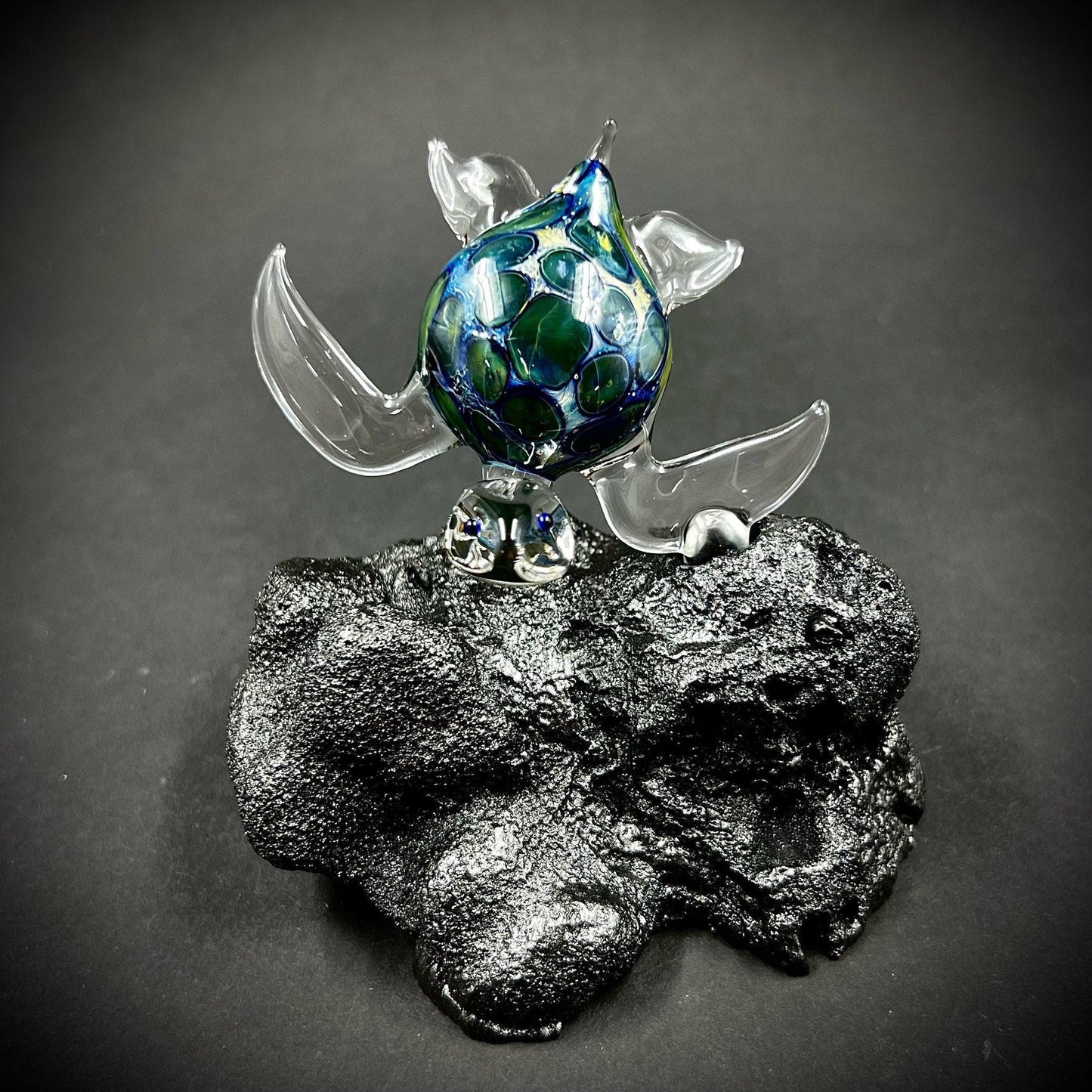 Exotic Glass Sea Turtle fin mount