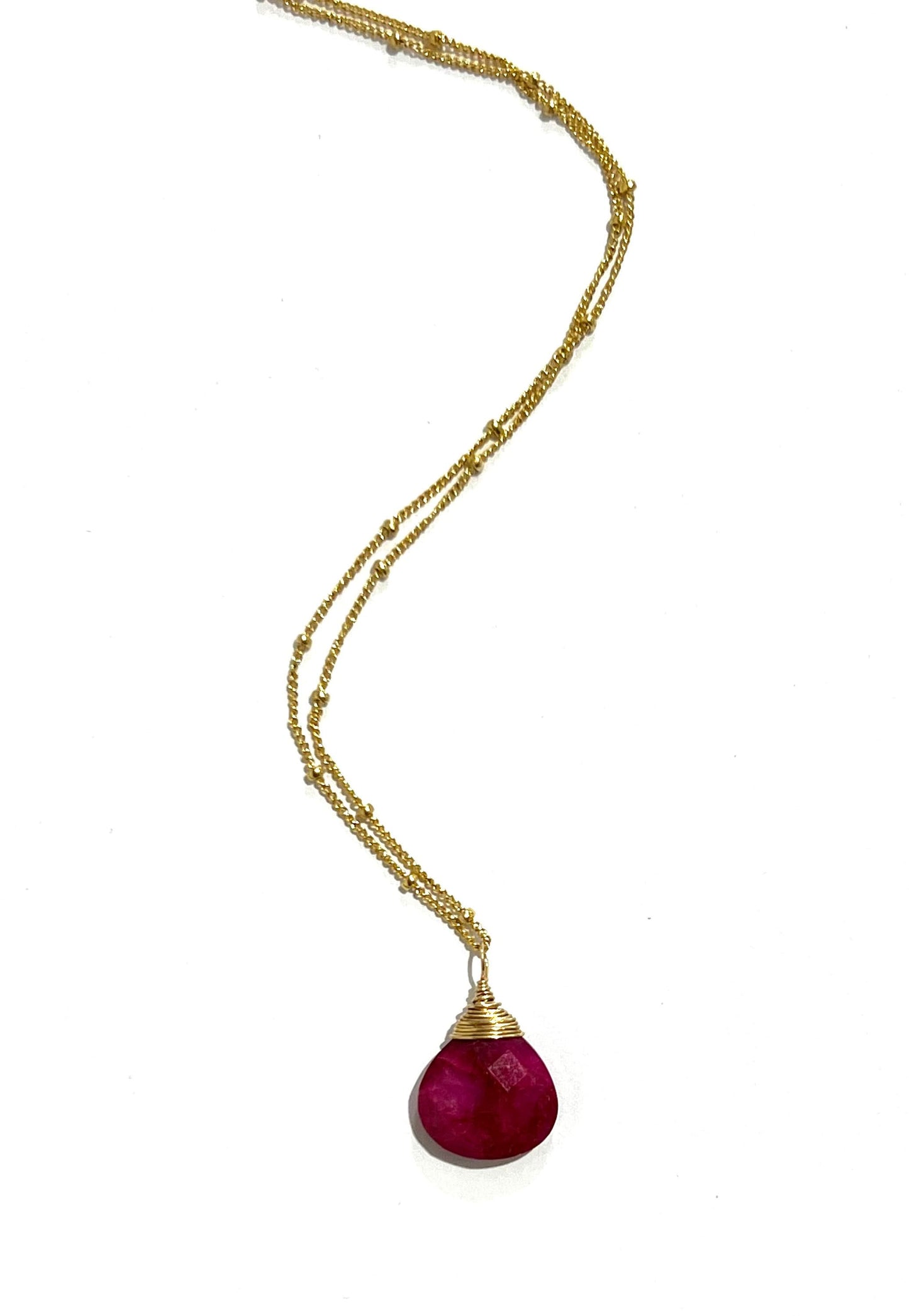 Ruby necklace