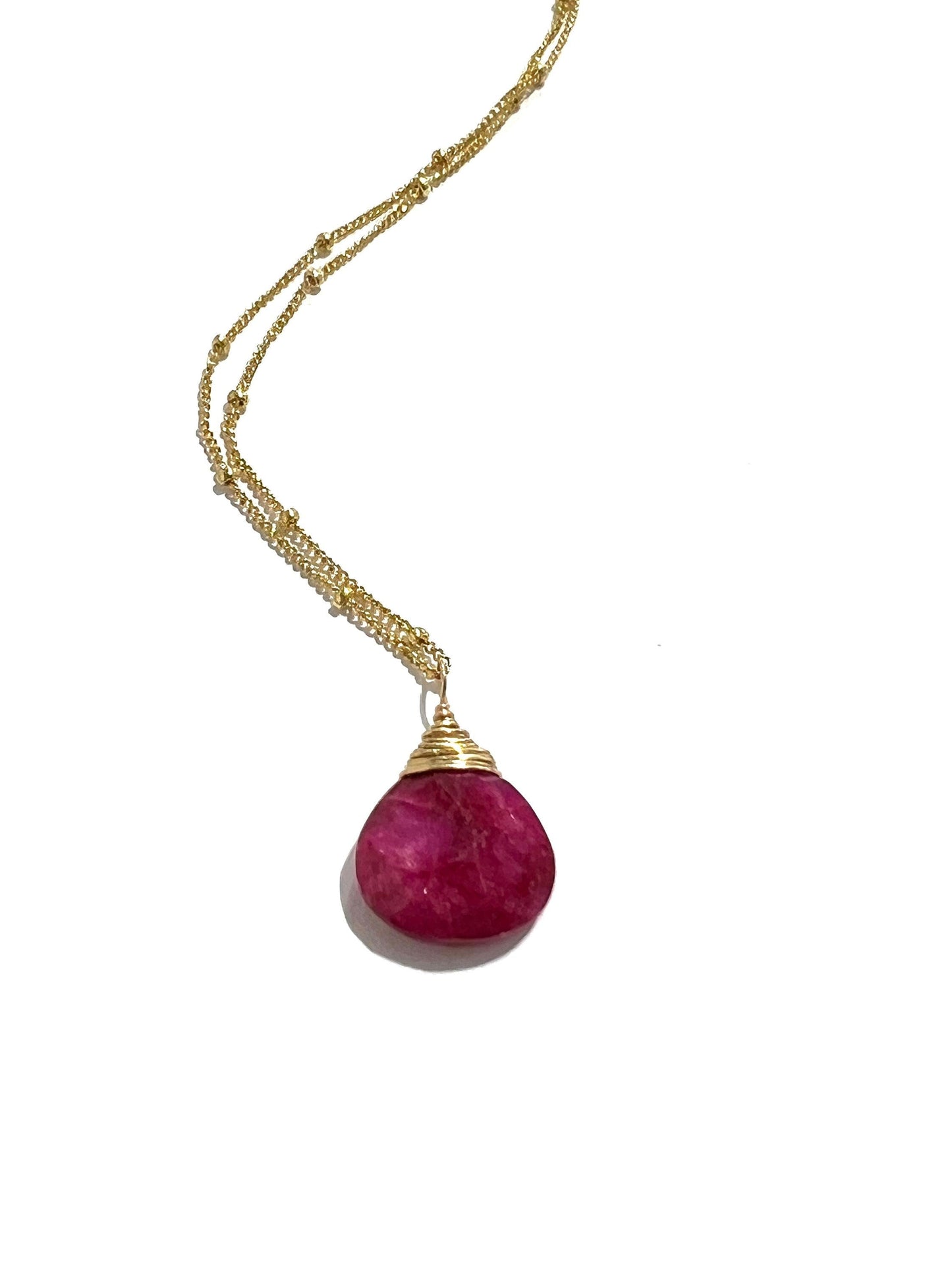 Ruby necklace