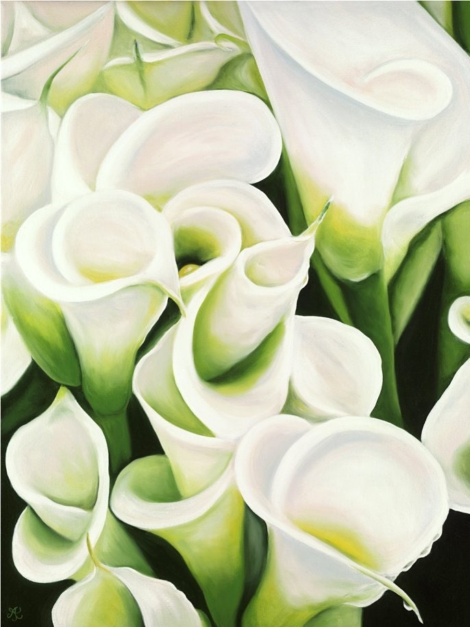 Calla Lily Dreams Limited Edition Giclee