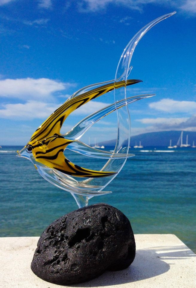 Build your own Angelfish glass sculpture