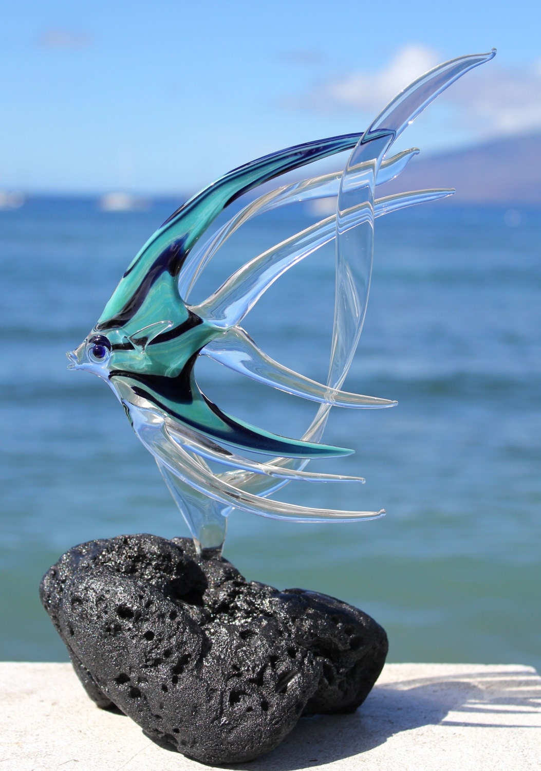 Build your own Angelfish glass sculpture