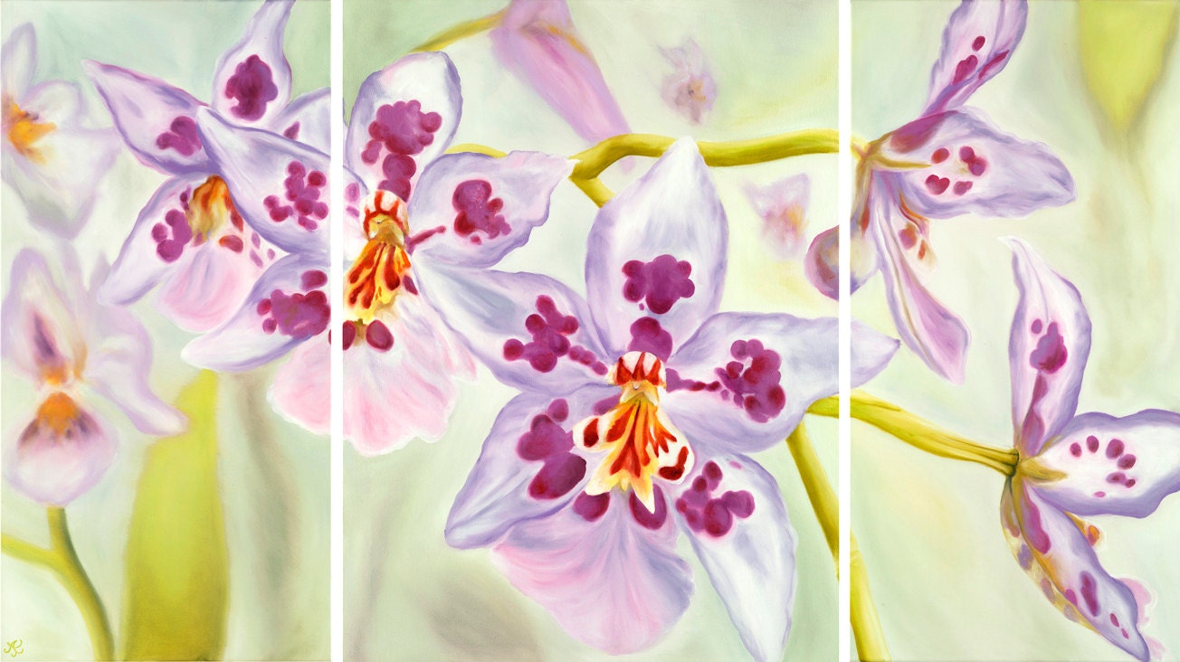 Spring Orchids Limited Edition Giclee