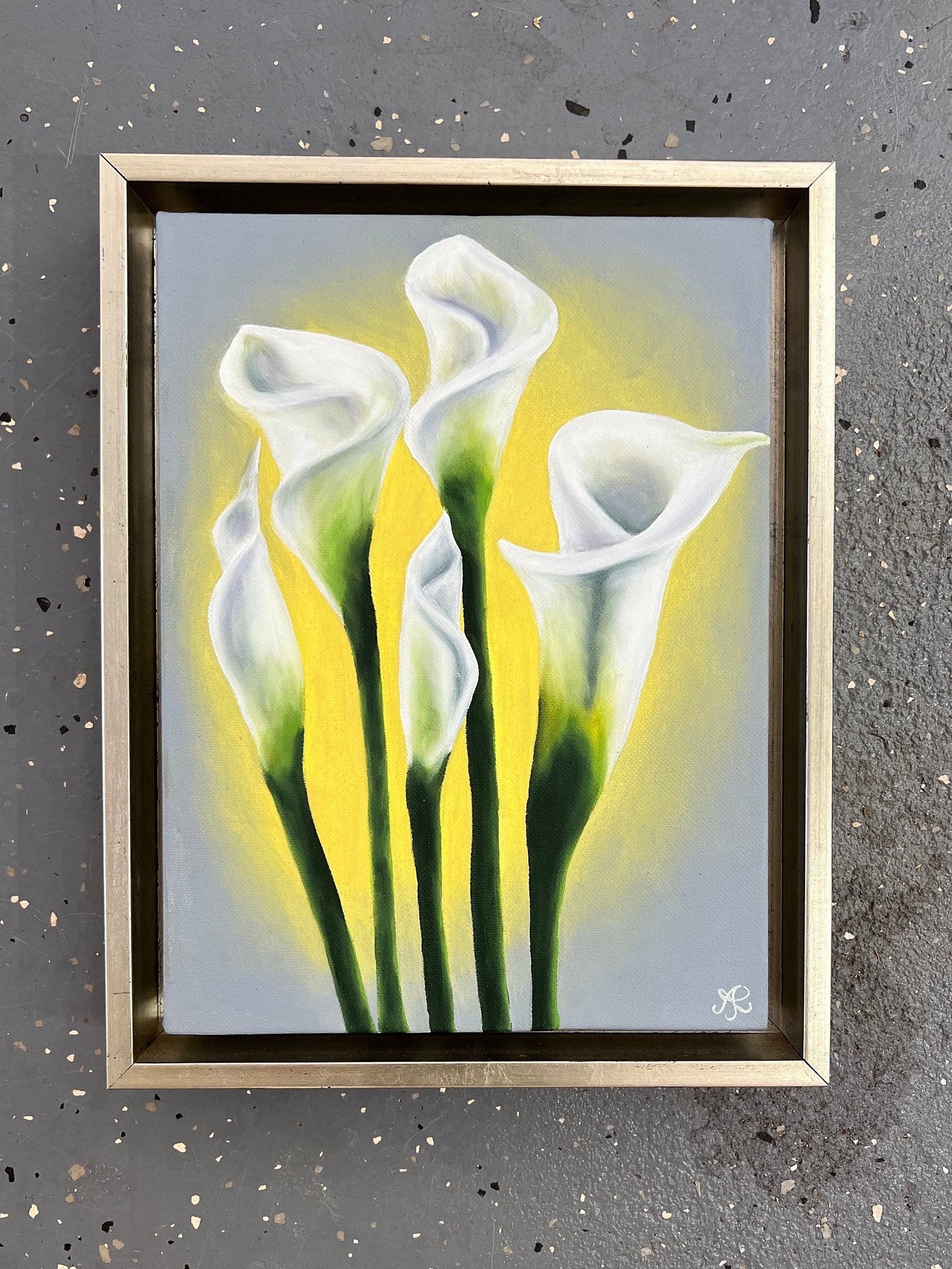 Callalily Glow painting