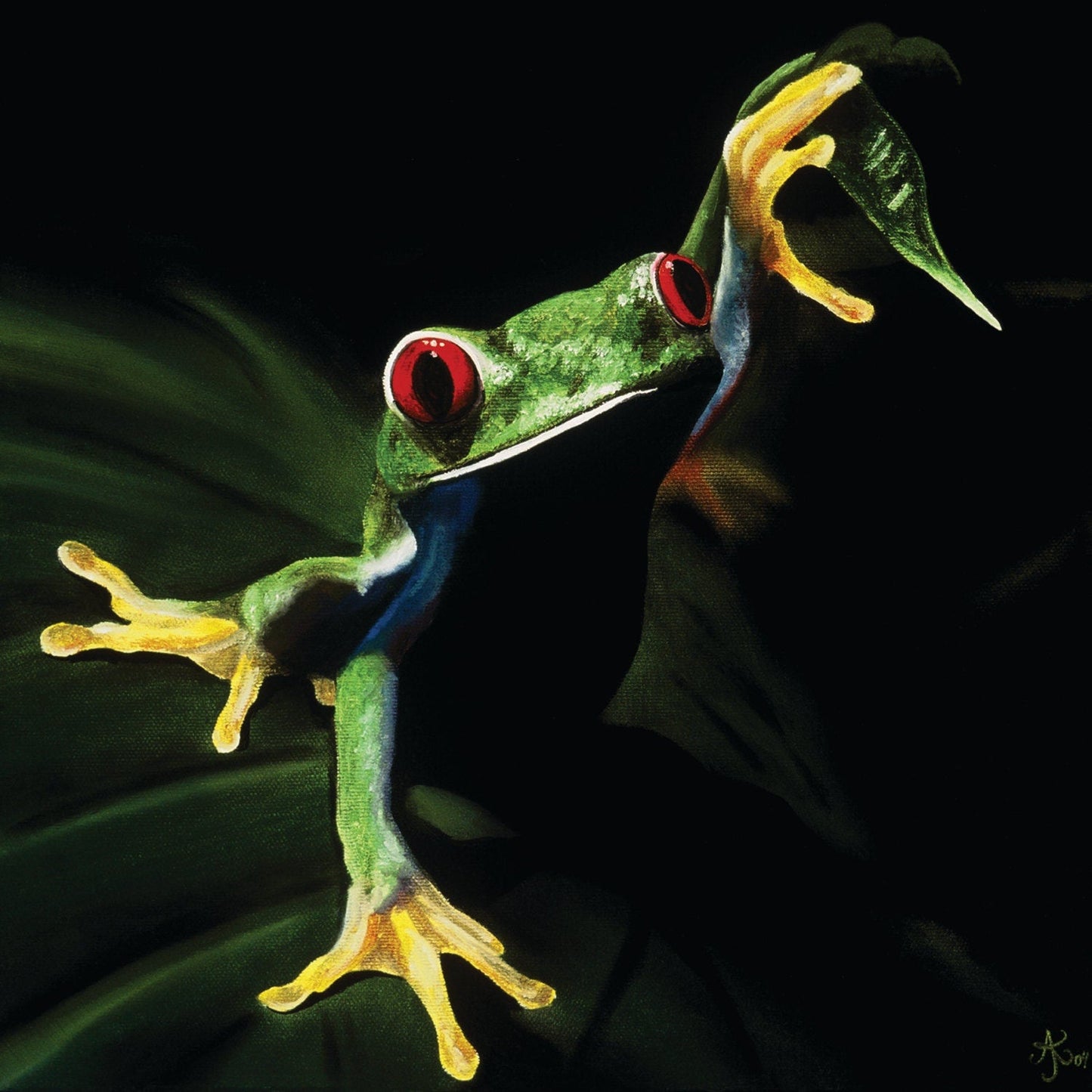 Froggy Series Aluminum Prints