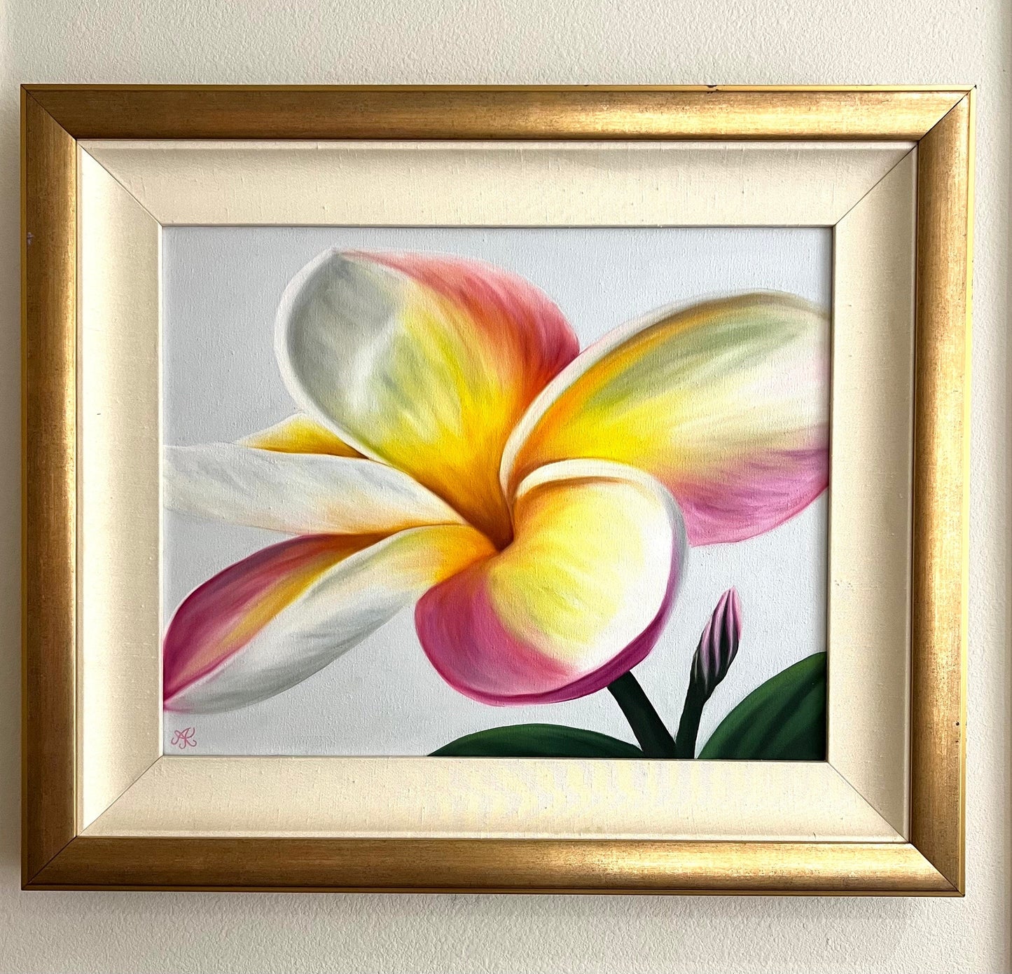Sweet Plumeria painting