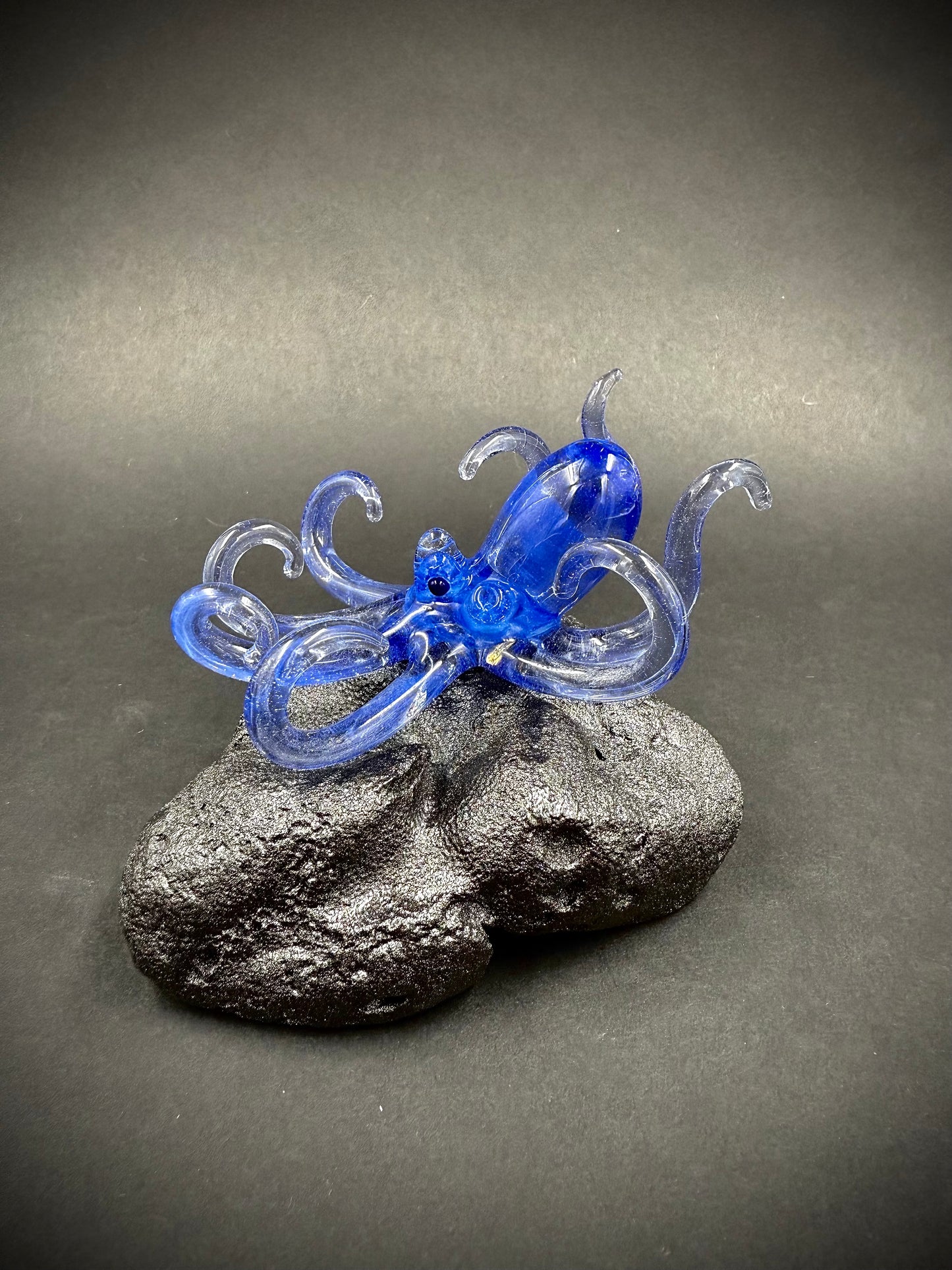 Luminous Blue Octopus
