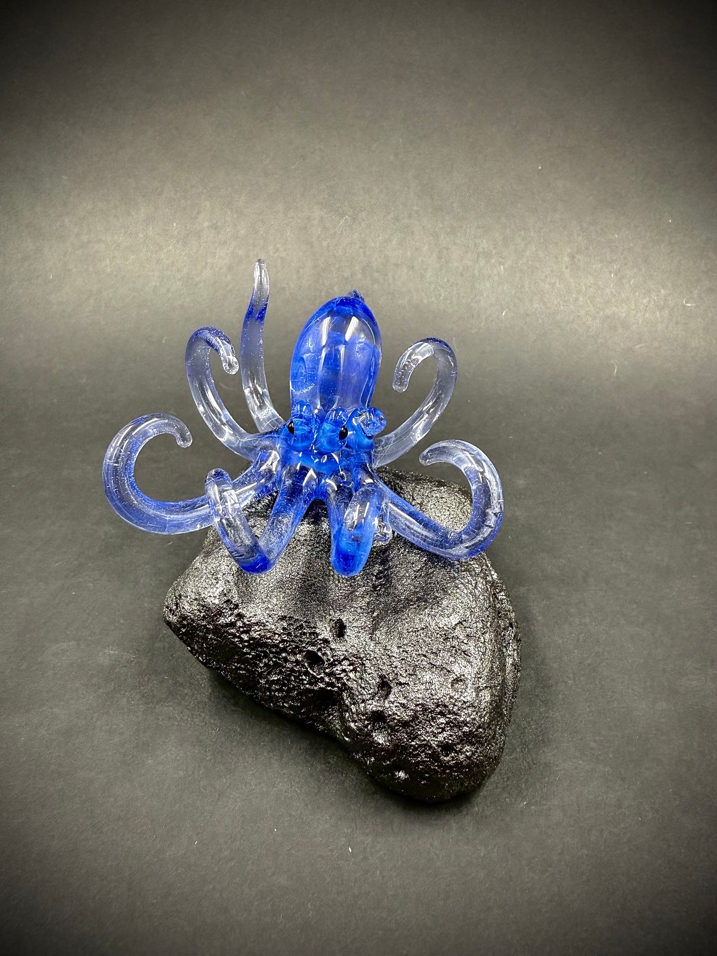 Luminous Blue Octopus