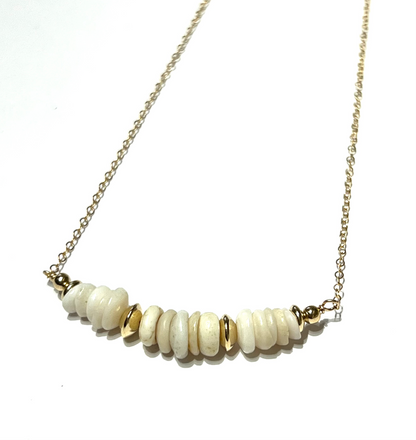 Puka shells necklace