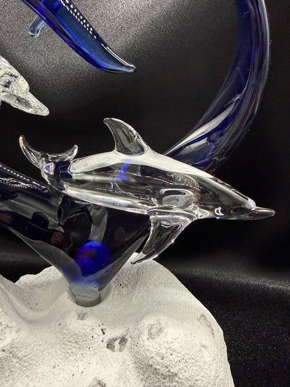 Dolphins in Eternal Cobalt Heart