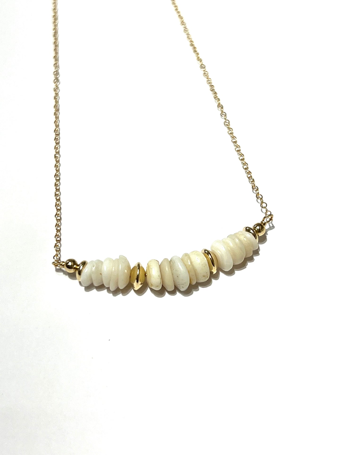 Puka shells necklace