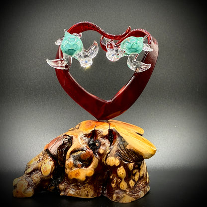 Aqua Honu Hearts Embrace