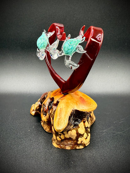 Aqua Honu Hearts Embrace
