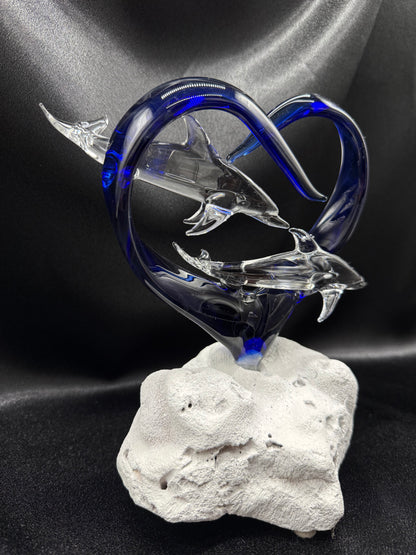 Dolphins in Eternal Cobalt Heart