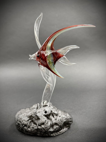 Medium Red Idol Fish