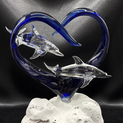 Dolphins in Eternal Cobalt Heart