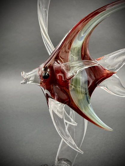 Medium Red Idol Fish