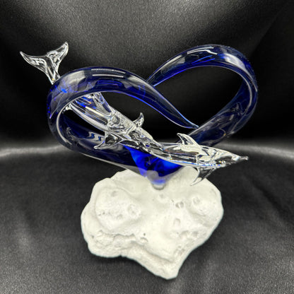 Dolphins in Eternal Cobalt Heart