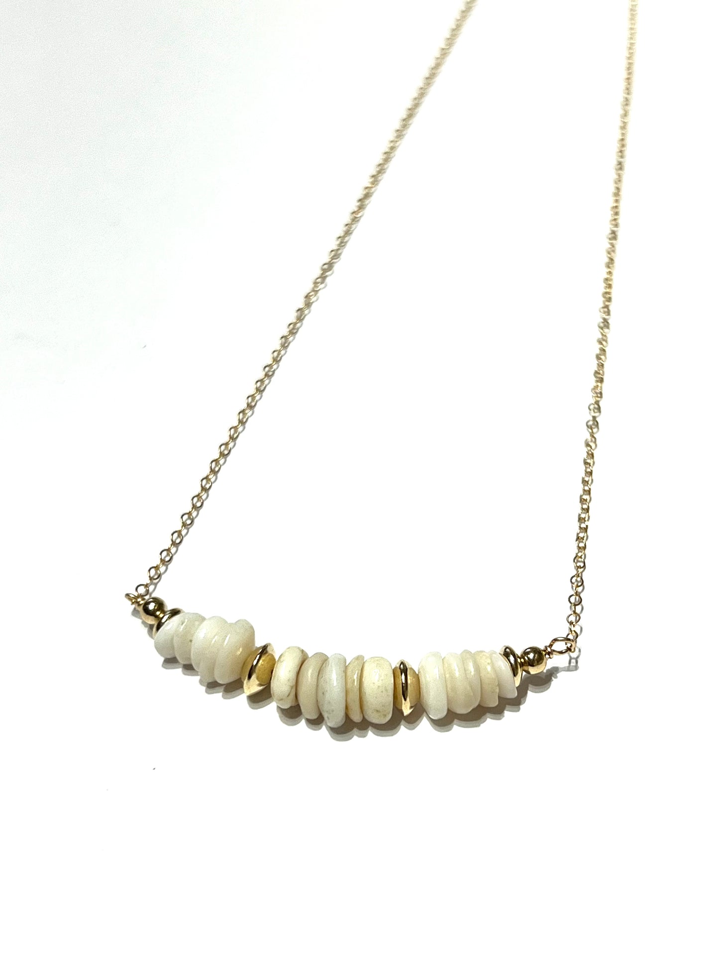 Puka shells necklace