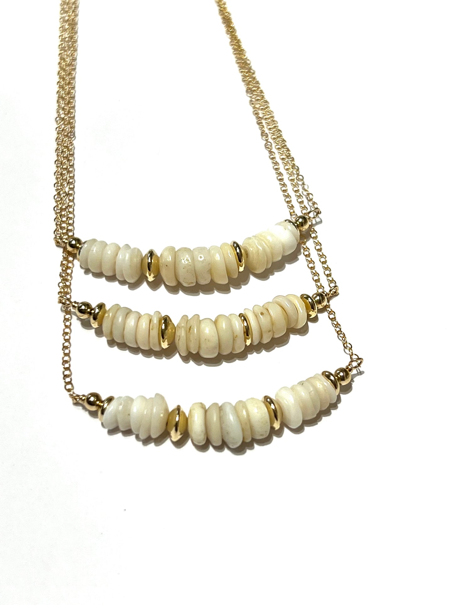 Puka shells necklace