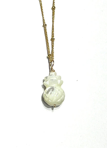 Mother of Pearl Pineapple necklace