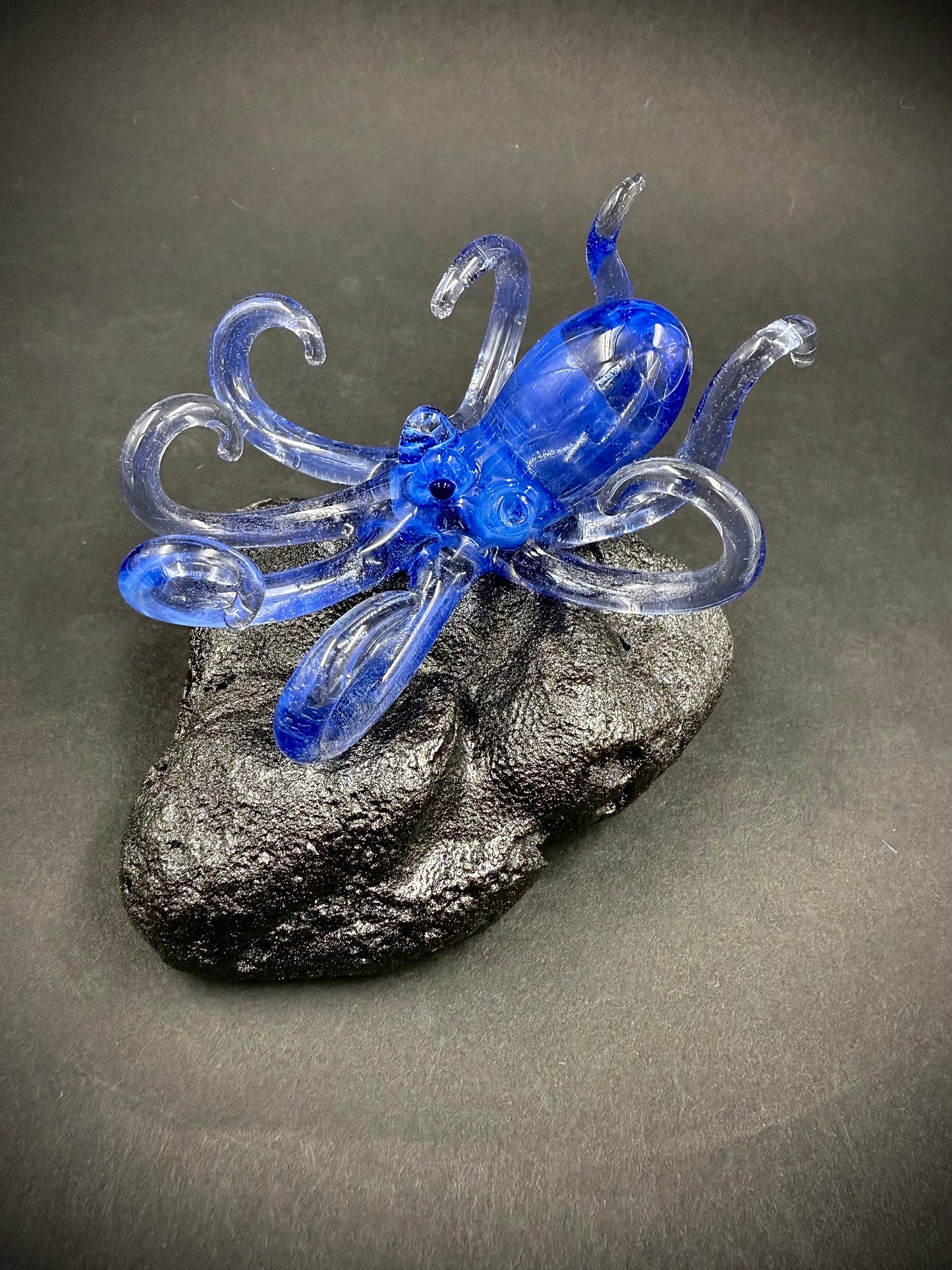 Luminous Blue Octopus