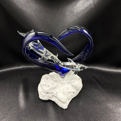 Dolphins in Eternal Cobalt Heart