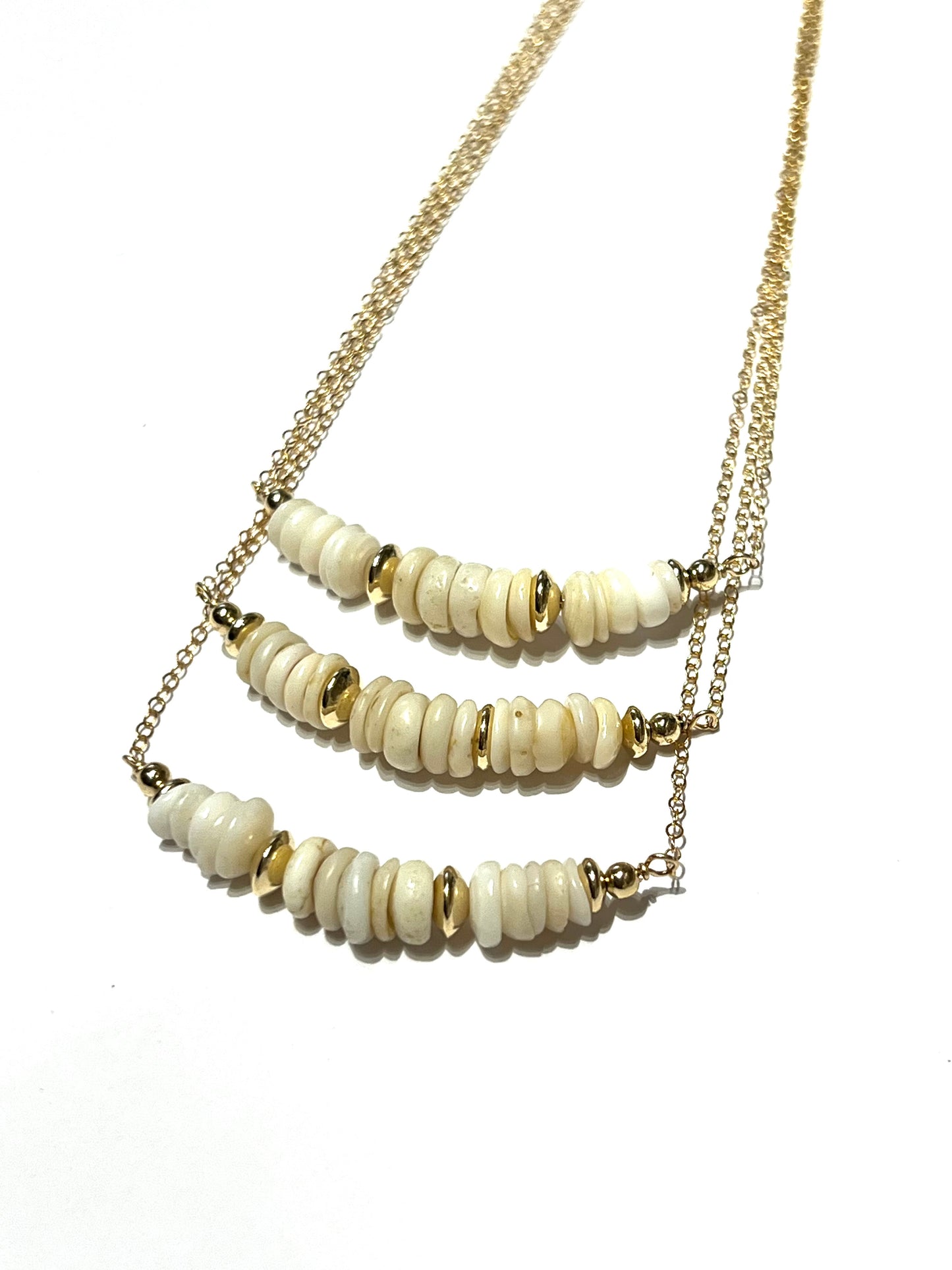 Puka shells necklace