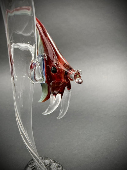 Medium Red Idol Fish