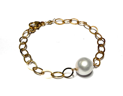 Pearl Big Link bracelet