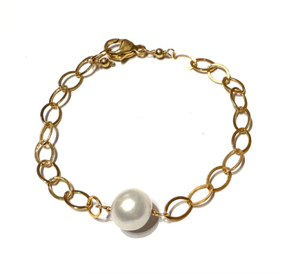 Pearl Big Link bracelet