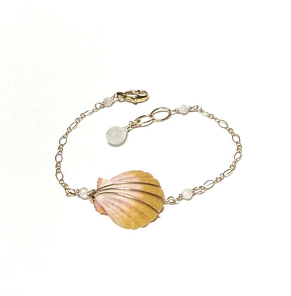 Sunrise shell bracelet