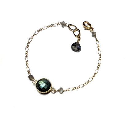 Labradorite bracelet