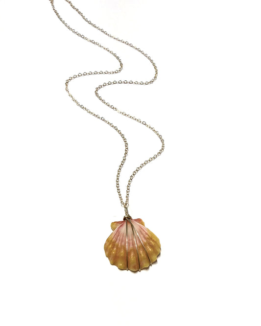 Sunrise shell necklace