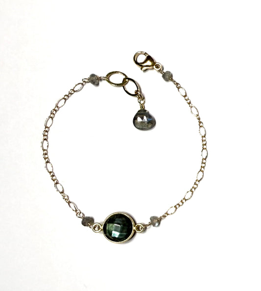 Labradorite bracelet