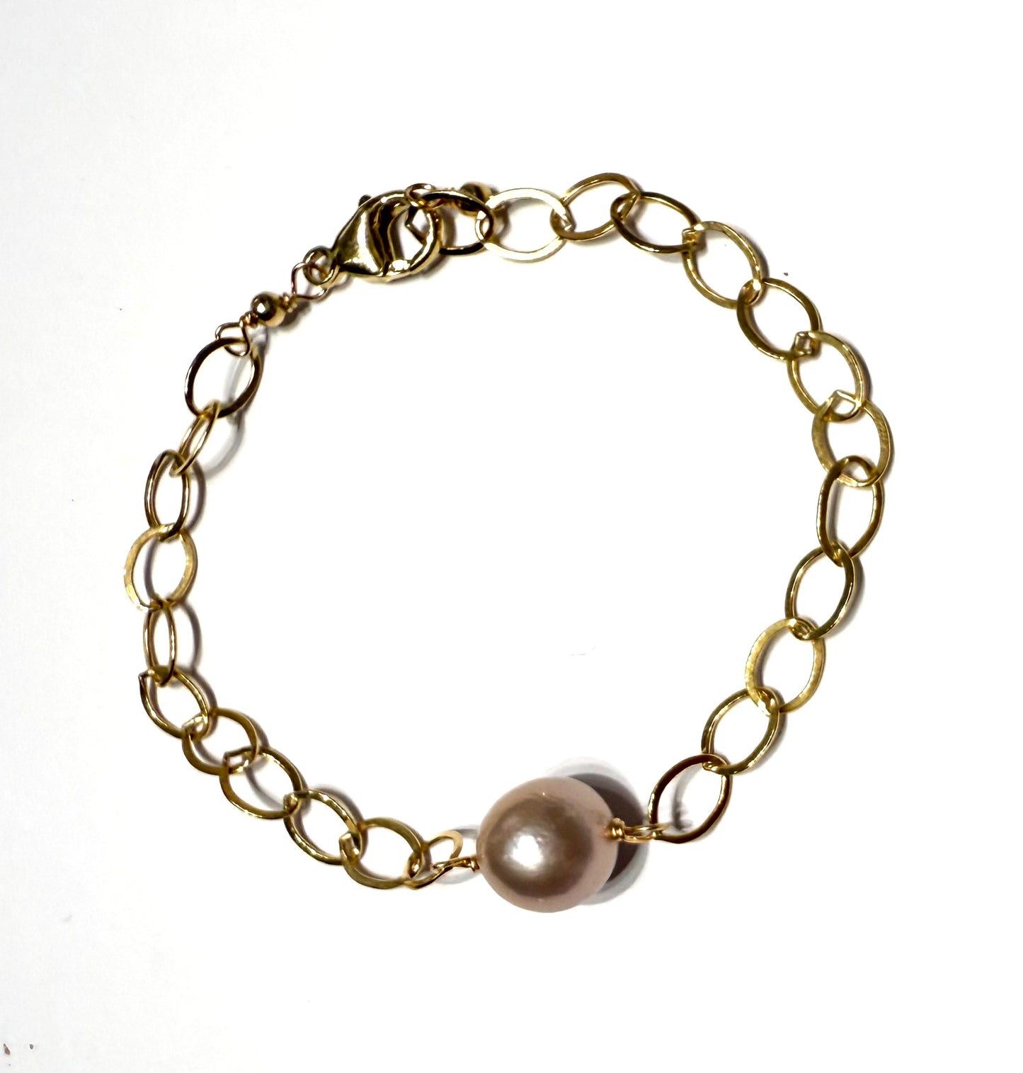 Pearl Big Link bracelet