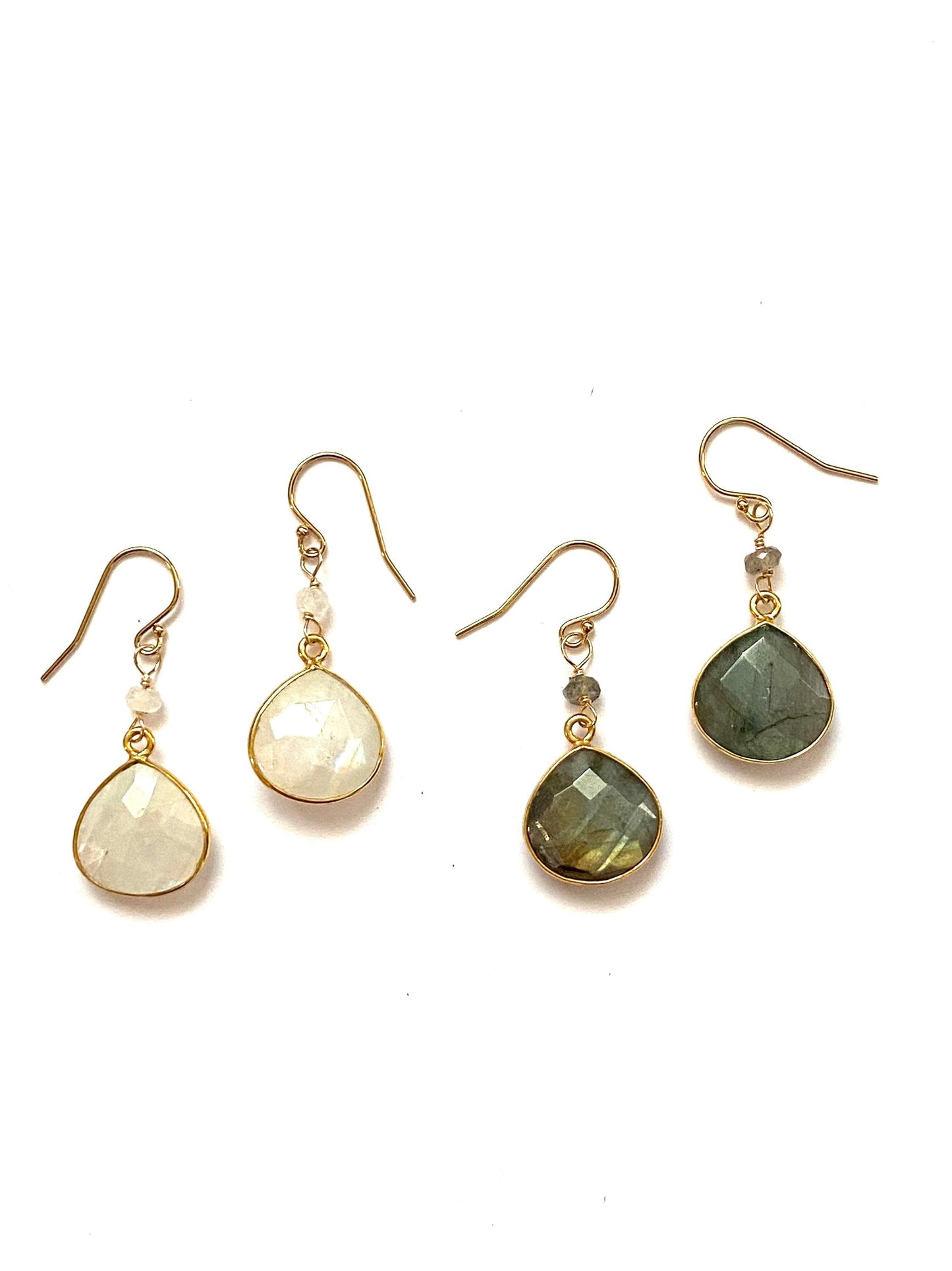 Labradorite earrings