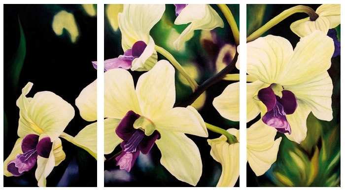 Maka'alai Orchids Limited Edition Giclee