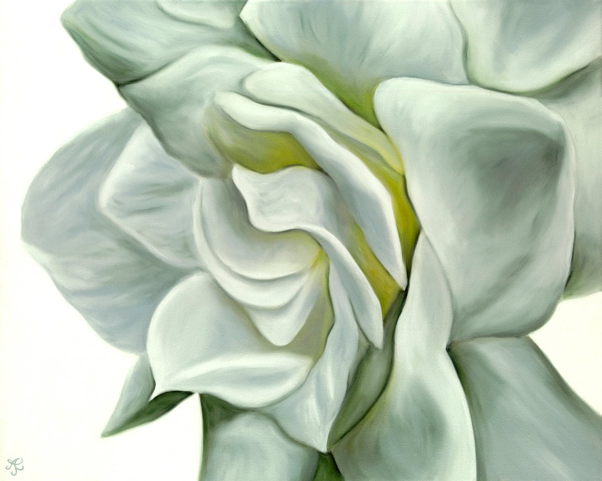 Side Gardenia Limited Edition Giclee