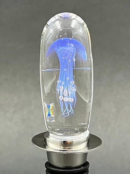 Maui Glass Jellyfish Bottle Stopper-1