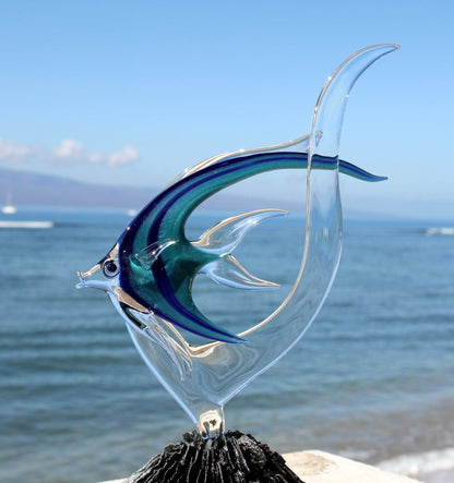 Build your own Angelfish glass sculpture-1