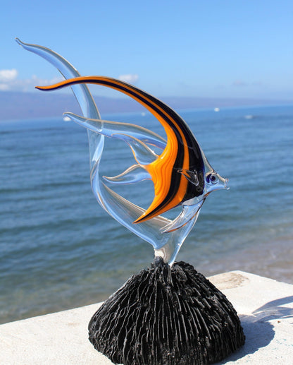 Build your own Angelfish glass sculpture-1