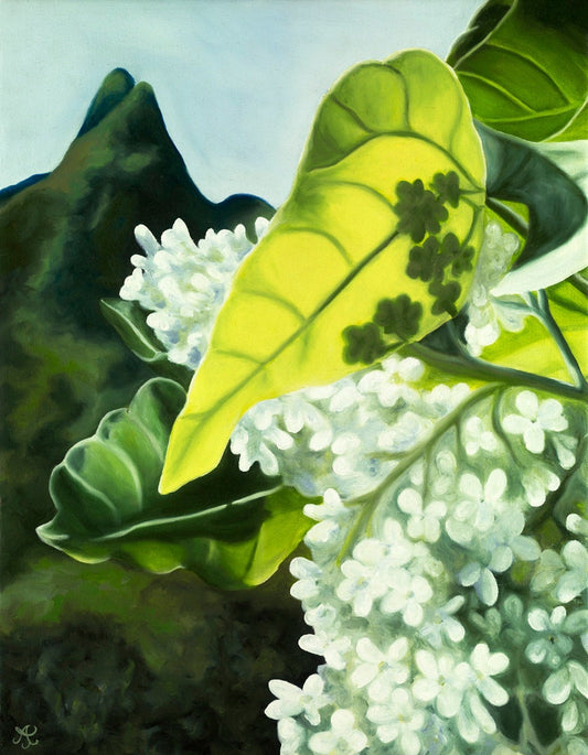 Kukui Flowers painting