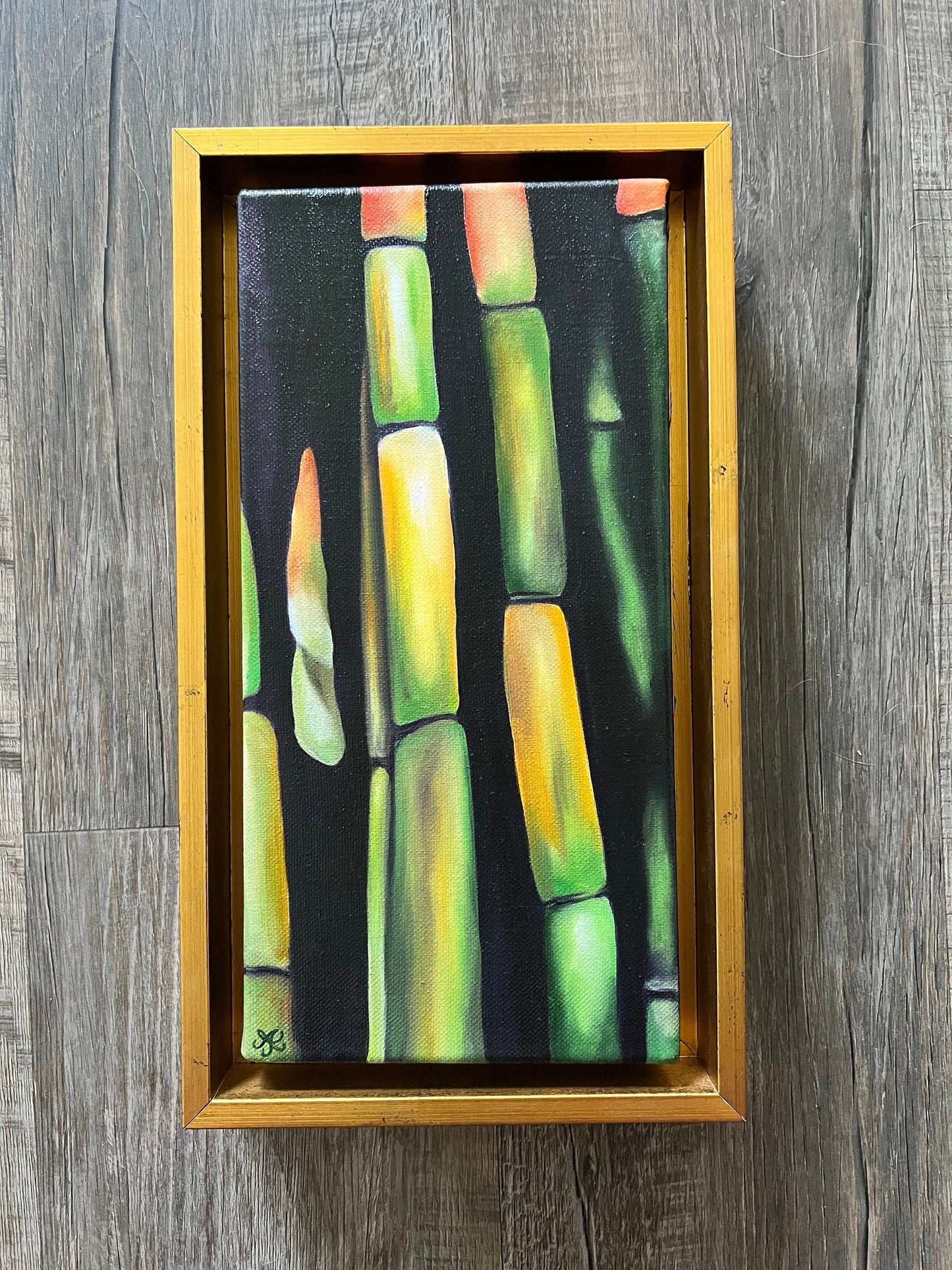 Mini Bamboo painting