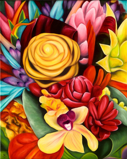 Floral Explosion II Limited Edition Giclee