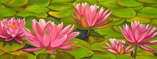 Lotus Pond by Anna Keay